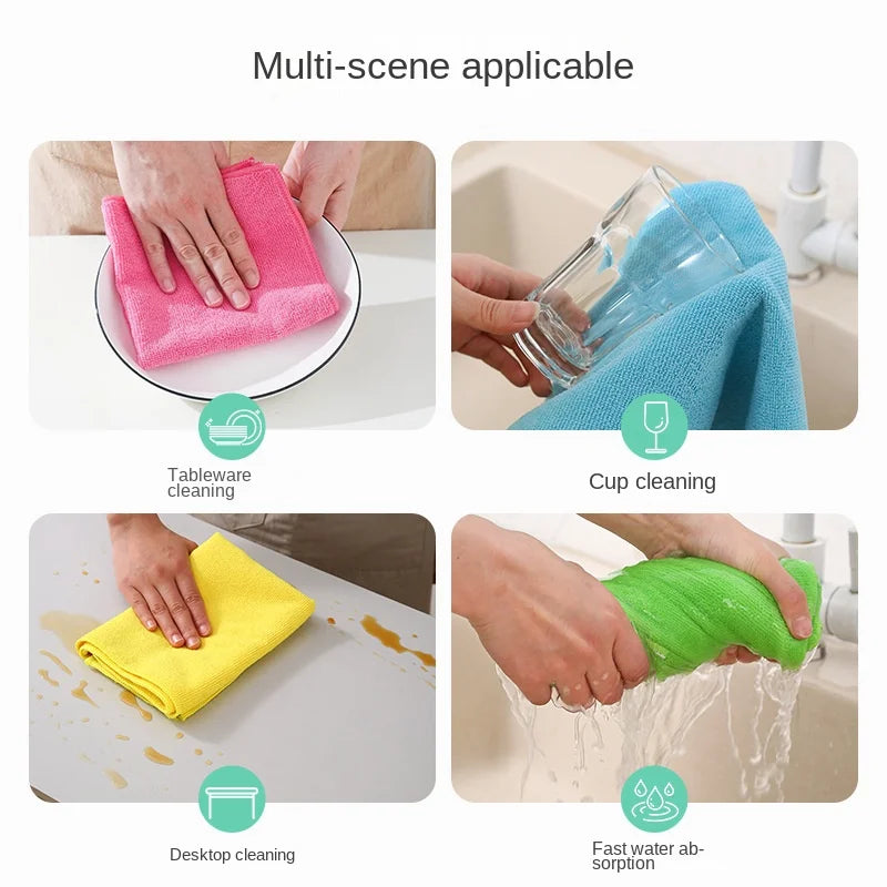High absorption Multipurpose Microfibre Cleaning Cloths