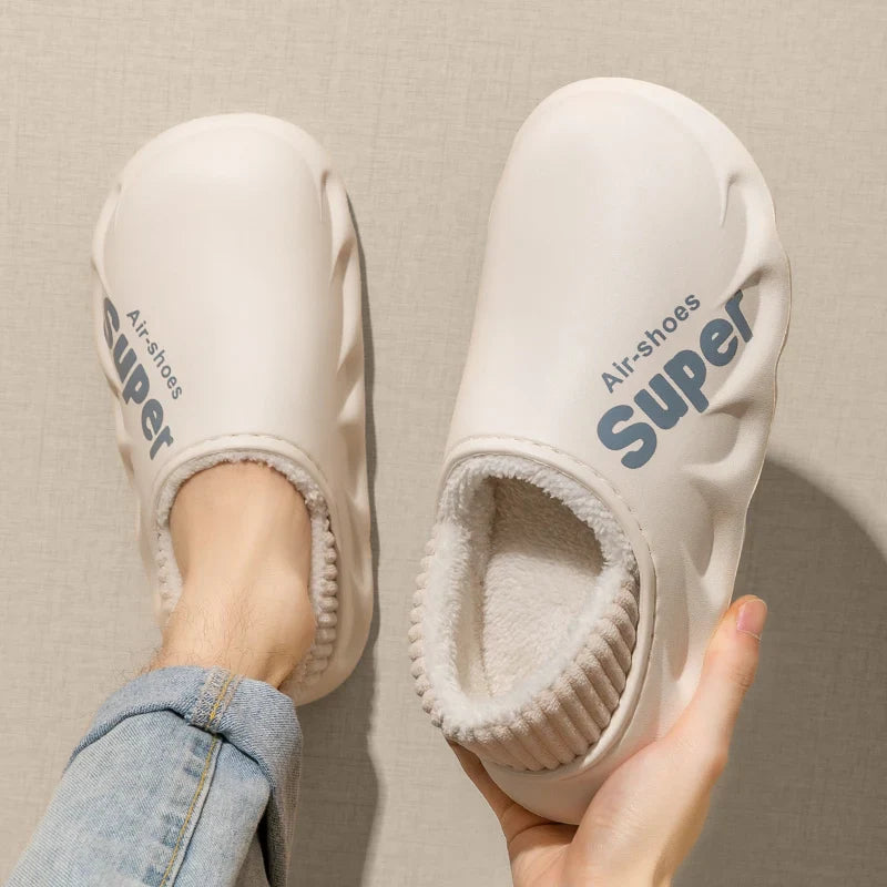 Winter Unisex Warm Slippers Cotton Slippers