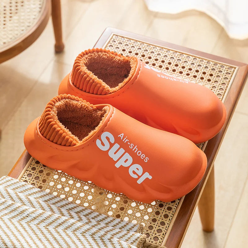 Winter Unisex Warm Slippers Cotton Slippers