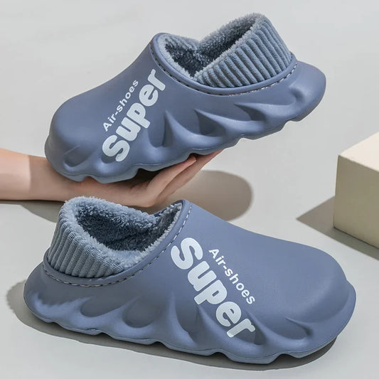 Winter Unisex Warm Slippers Cotton Slippers