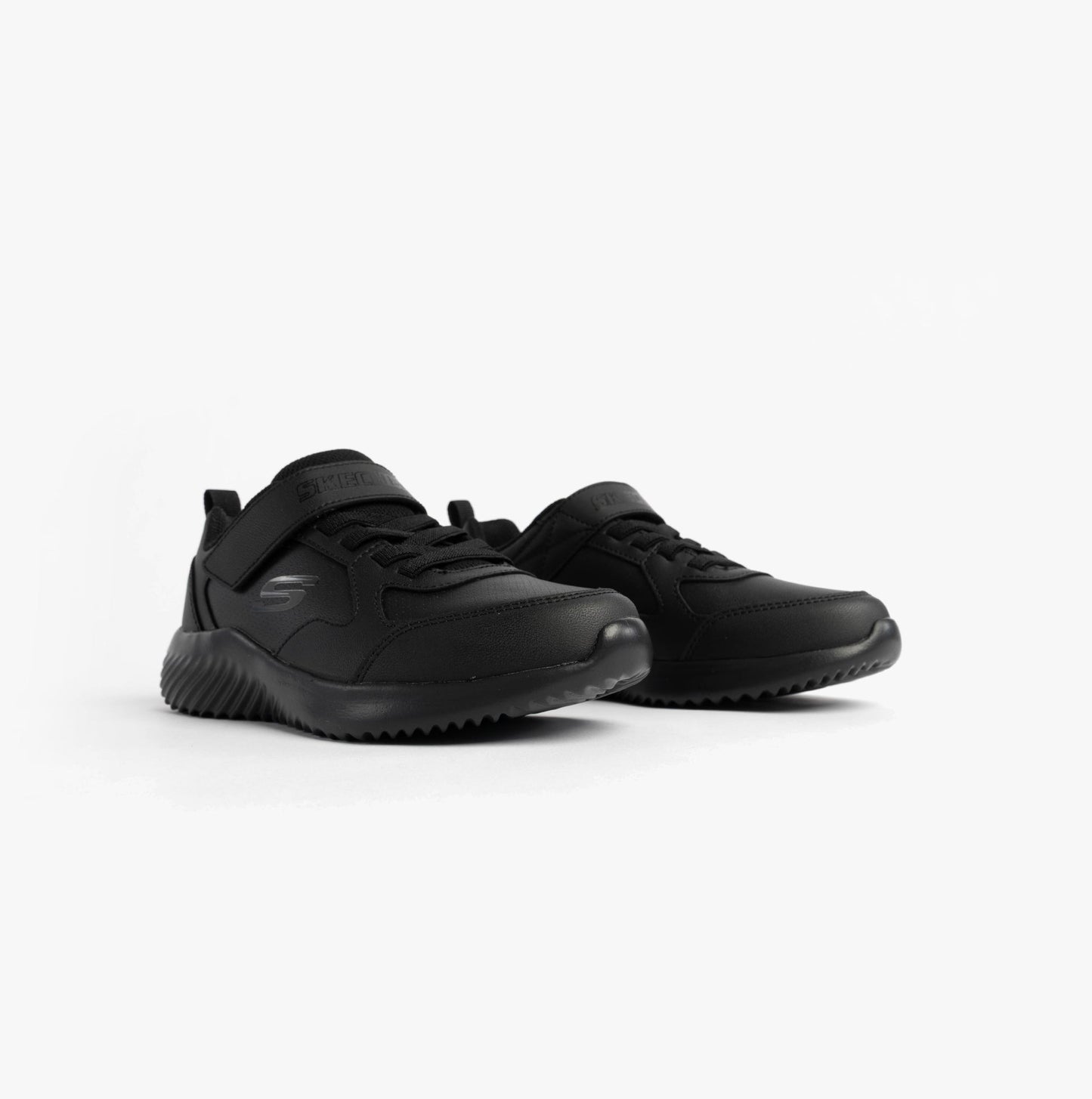 Skechers 405626L/BBK BOUNDER - POWER STUDY Boys Trainers Black