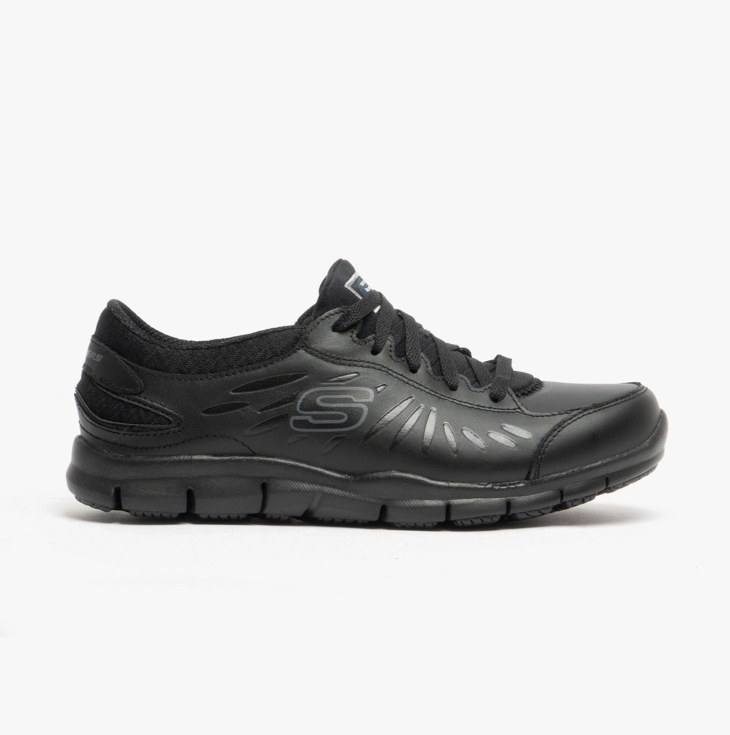 Skechers Work 76551EC ELDRED SR Womens Occupational Shoes Black