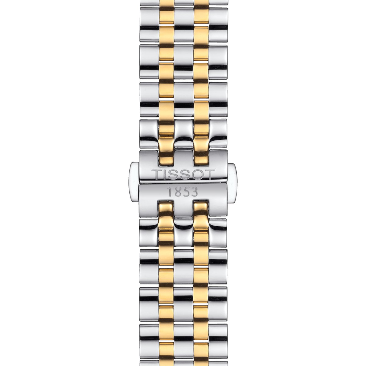 Tissot Mens Watch Carson Auto T Classic 40mm Silver Gold T1224072203100