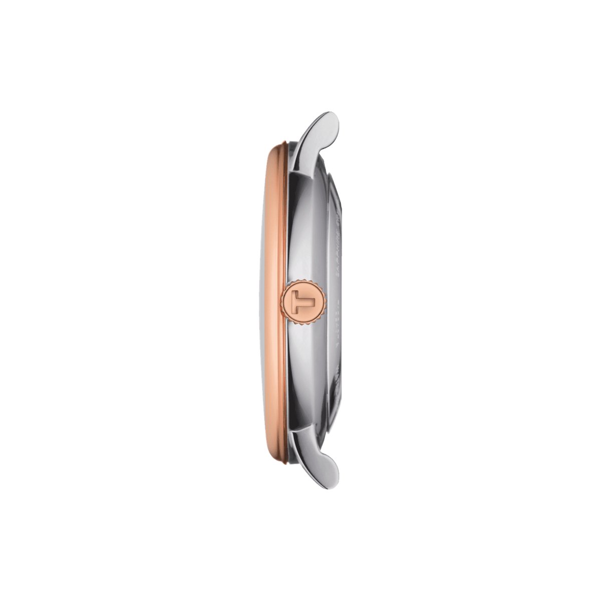 Tissot Mens Watch Carson Auto Powermatic 80 Premium 40mm Steel Rose T1224072203300