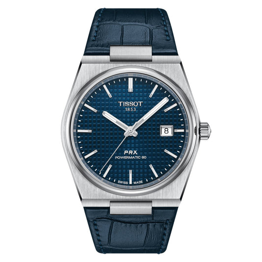 Tissot Prx 40mm Mens Blue Watch T1374071604100