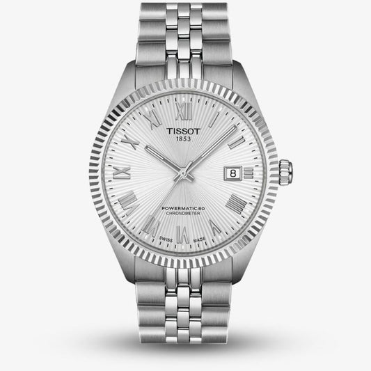 Tissot Ballade Powermatic 80 COSC Silver Dial T156.408.11.033.00
