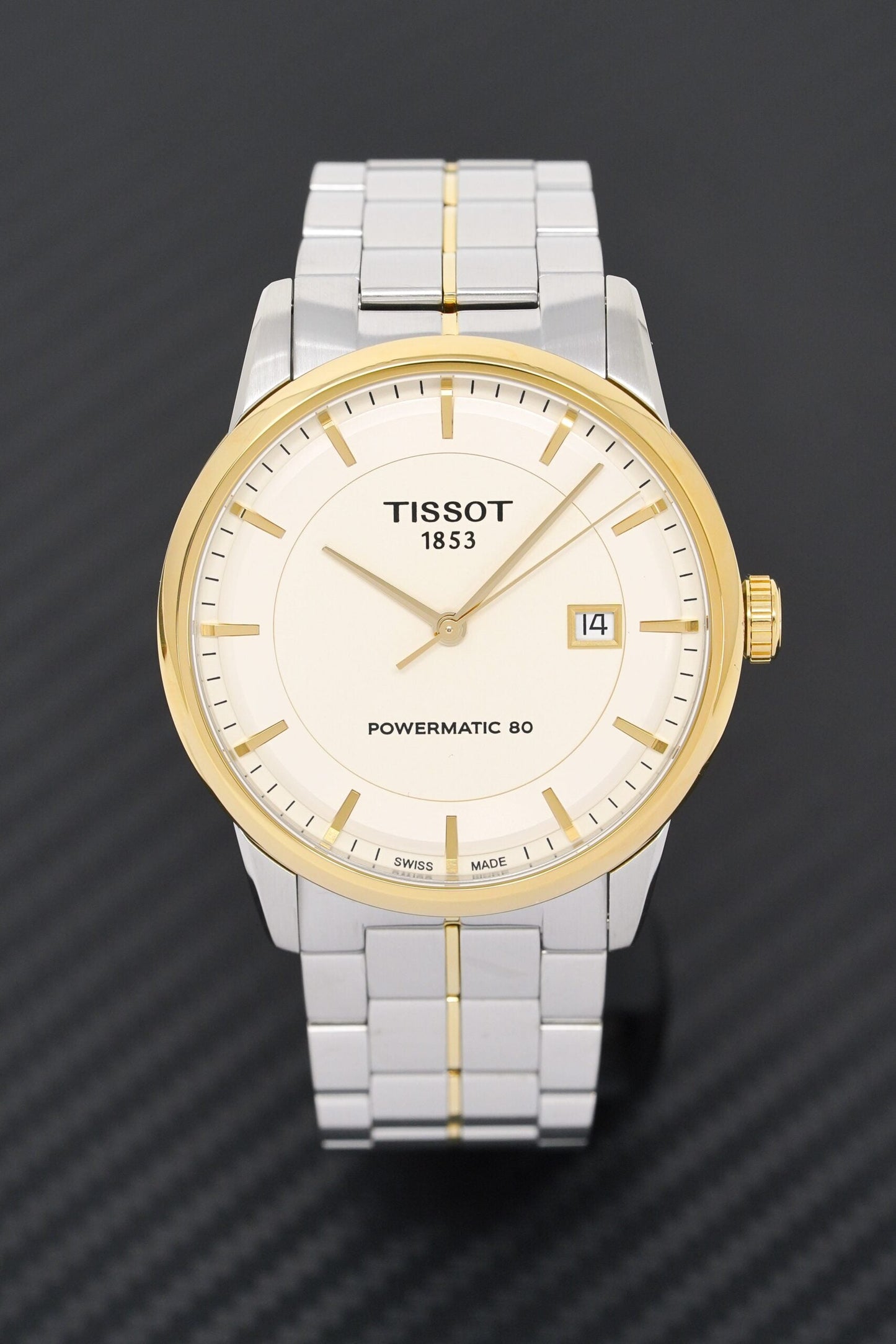 Tissot Mens Luxury Powermatic 80 Date Automatic Watch T0864072226100