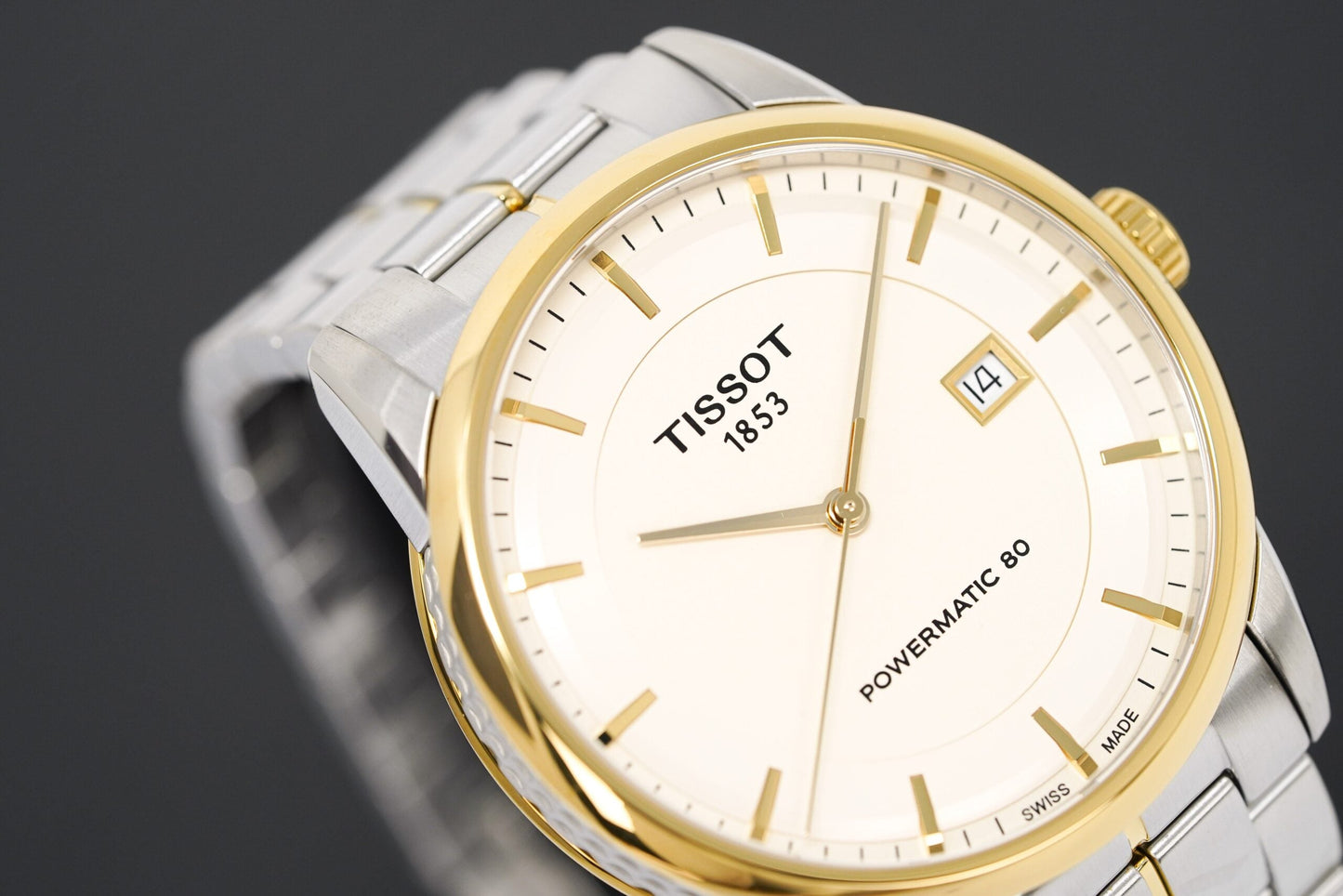 Tissot Mens Luxury Powermatic 80 Date Automatic Watch T0864072226100