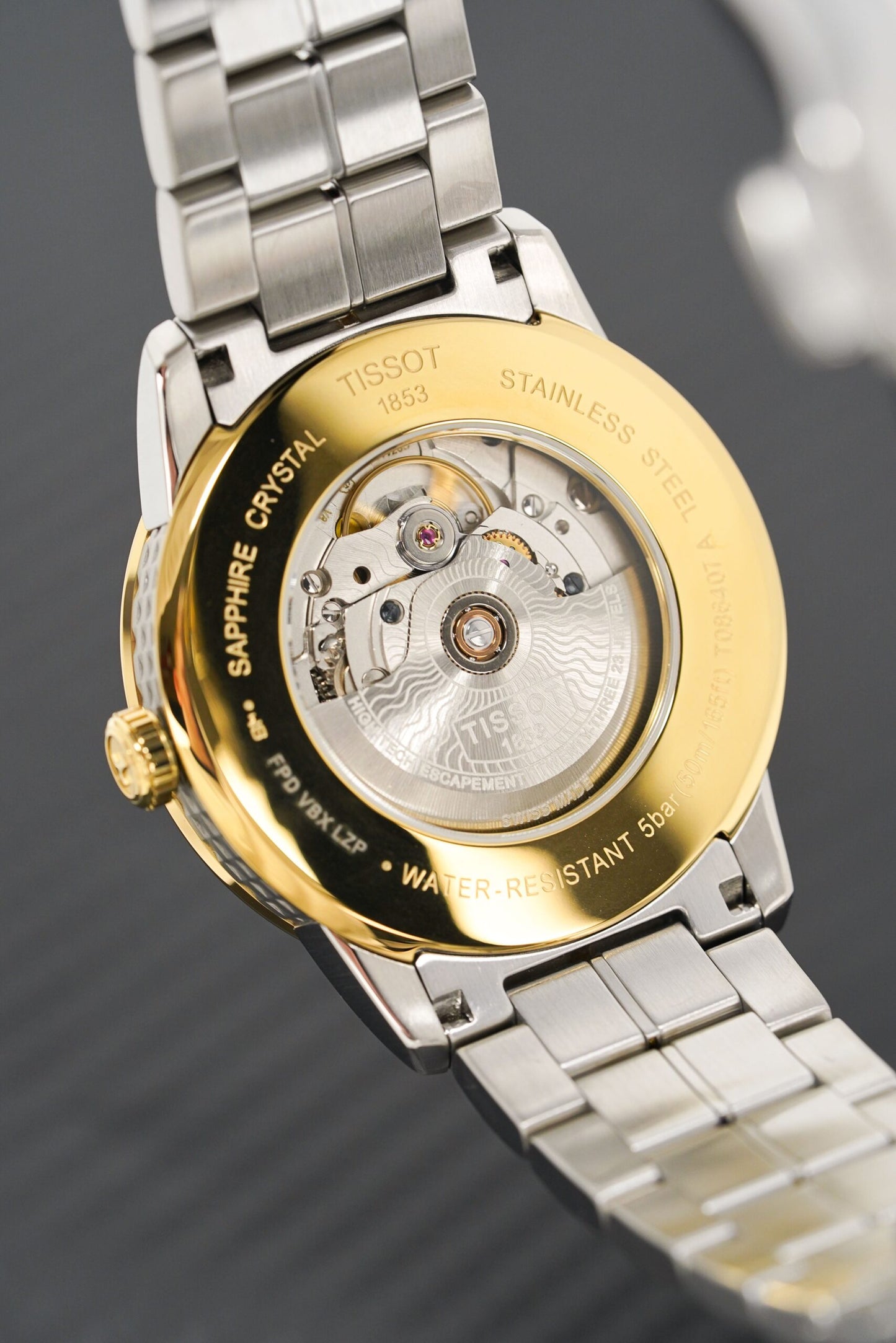 Tissot Mens Luxury Powermatic 80 Date Automatic Watch T0864072226100