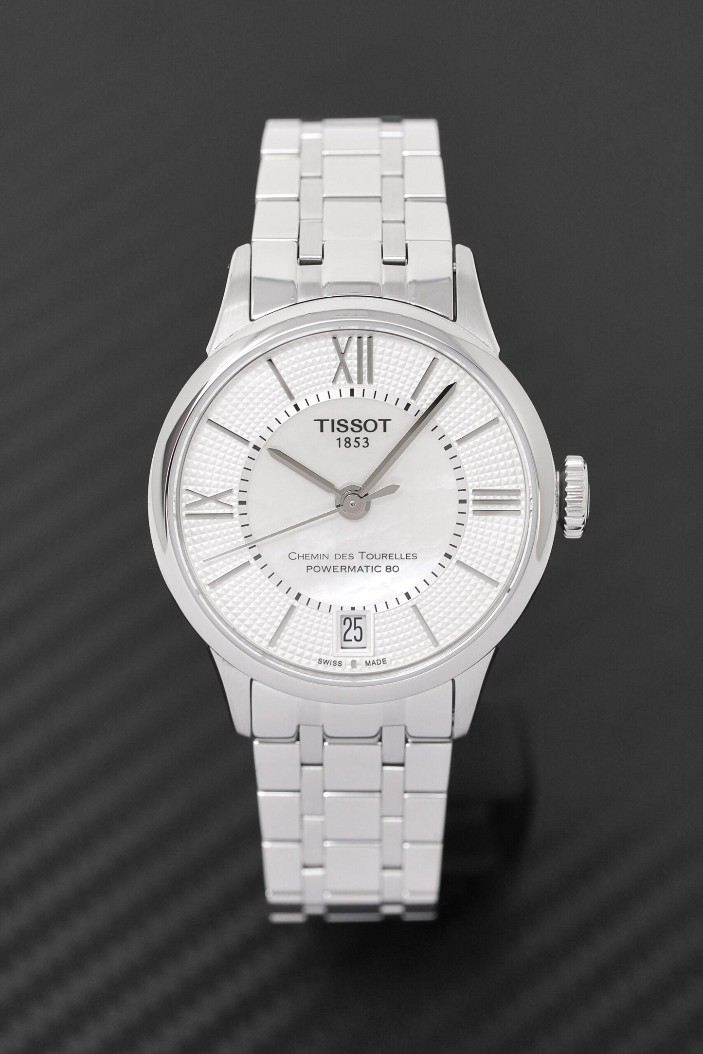 Tissot Ladies Automatic Watch Chemin Des Tourelles Powermatic 80 T0992071111300
