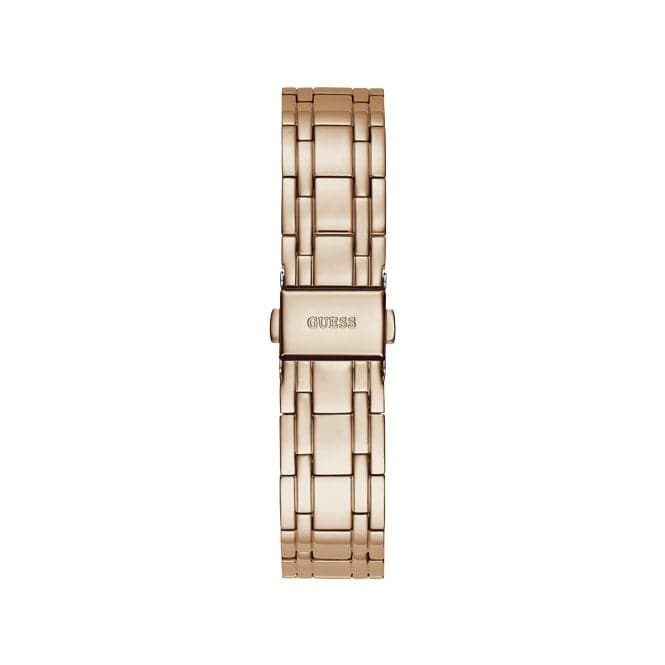 Guess Watches Afterglow Ladies Sport Rose Gold Stainless Steel Watch Gw0312l3