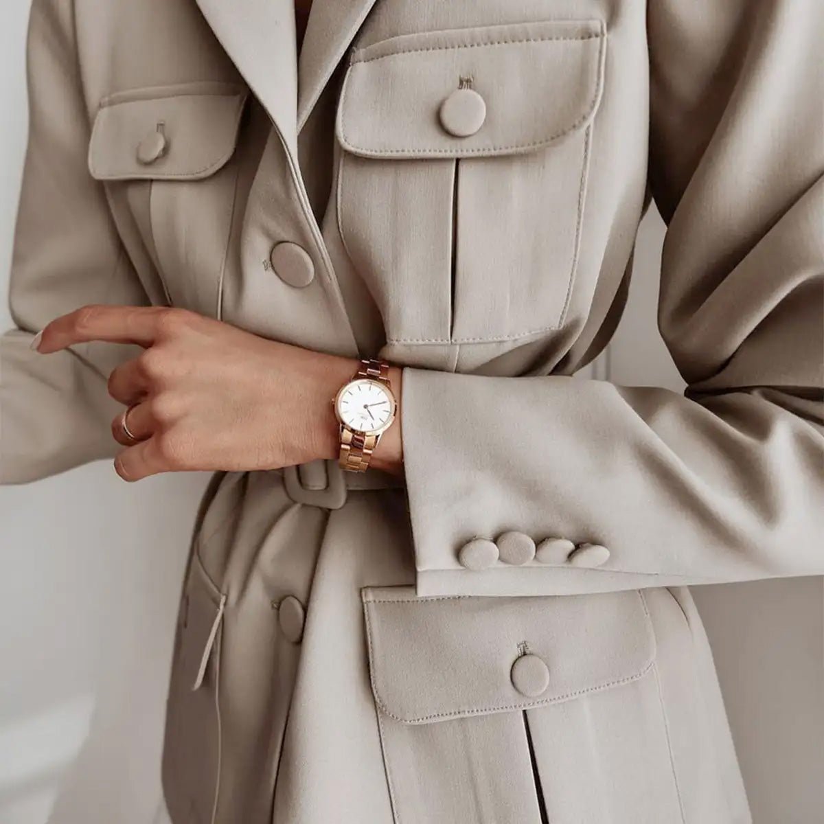 Daniel Wellington Iconic Link Ladies Rose Gold Watch Dw00600211