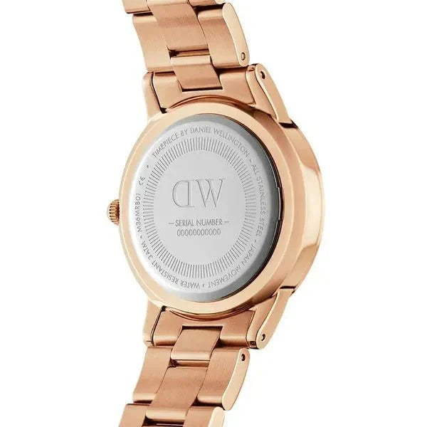 Daniel Wellington Iconic Link Ladies Rose Gold Watch Dw00600213