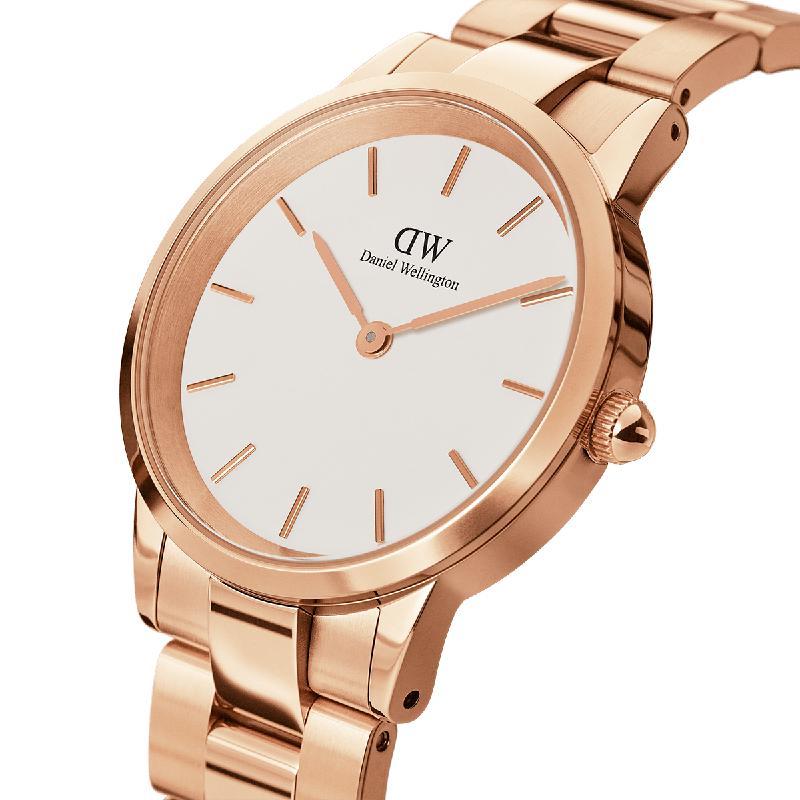 Daniel Wellington Iconic Link Mens Rose Gold Watch Dw00100343
