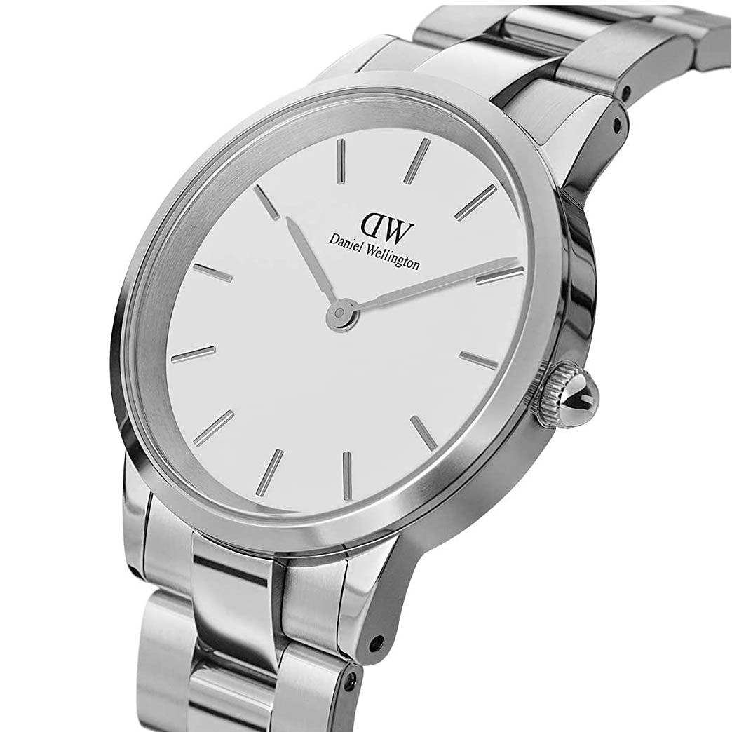 Daniel Wellington Iconic Link Unisex Silver Watch Dw00100203