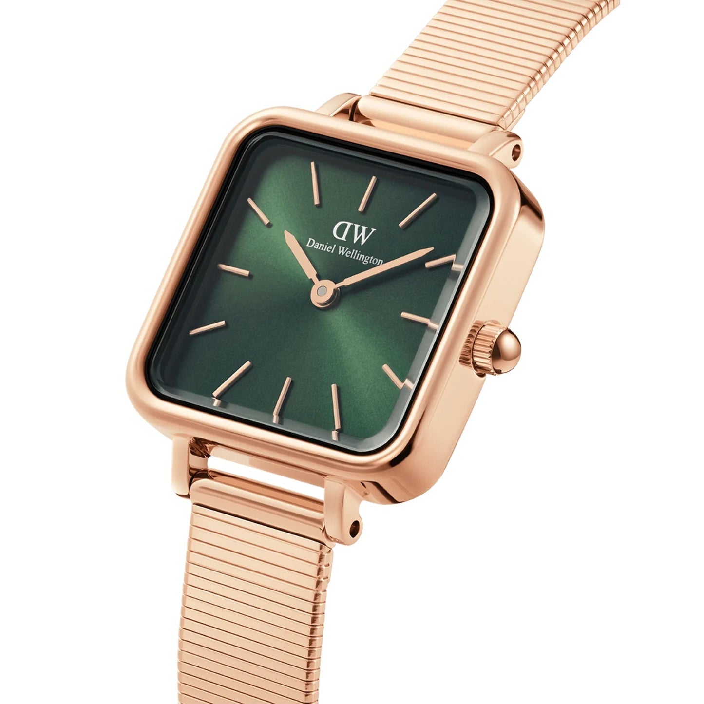 Daniel Wellington Quadro Studio Ladies Rose Gold Watch Dw00100519