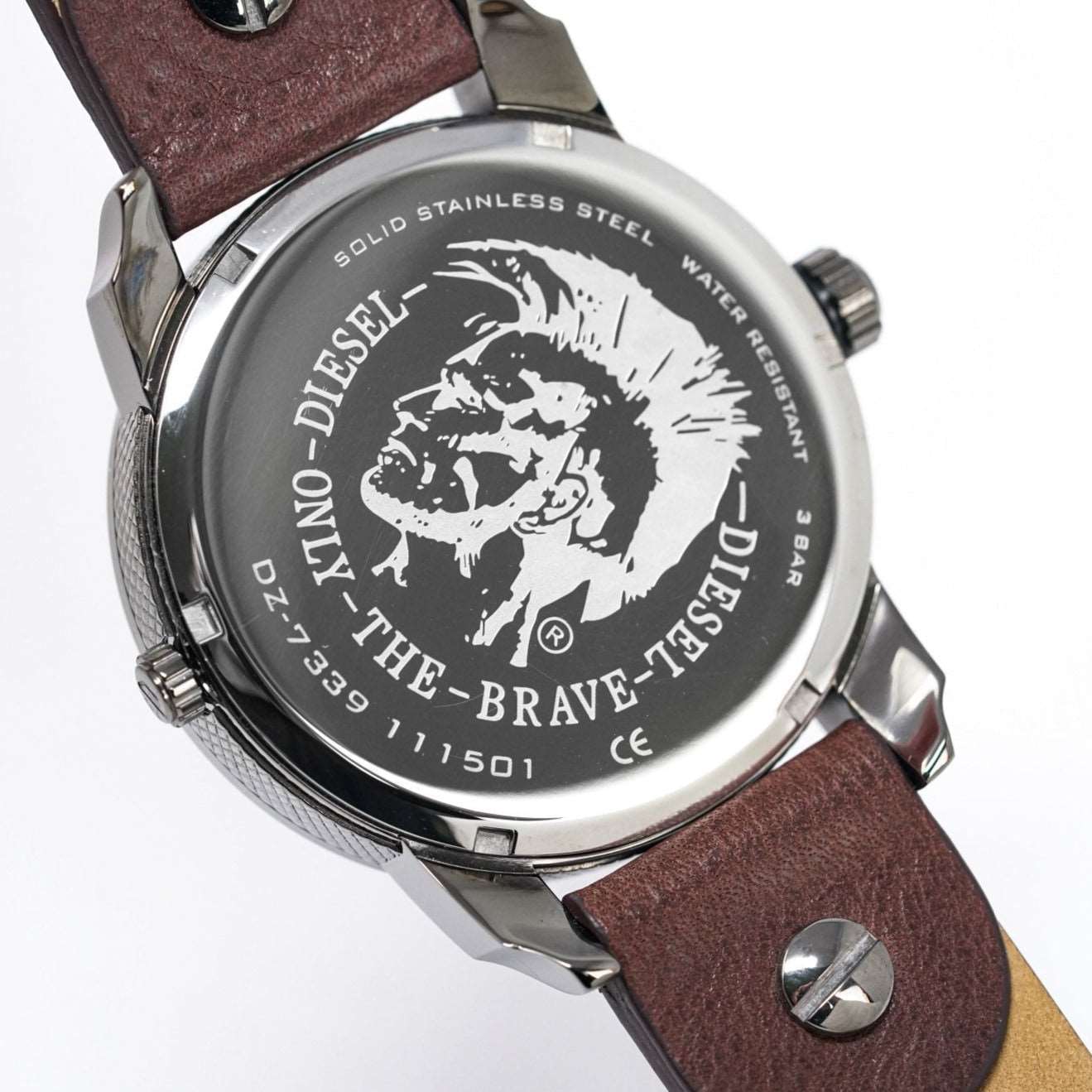 Diesel Dz7339 Men S Mini Daddy Gun Metal Watch