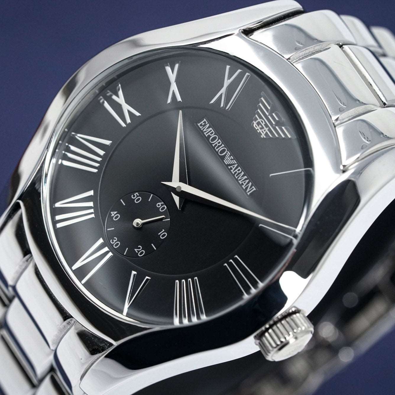 Emporio Armani Ar0680 Men S Valente Steel Watch
