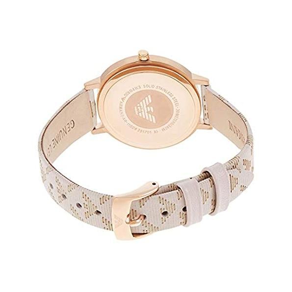 Emporio Armani Ar11008 Ladies Classic White Watch
