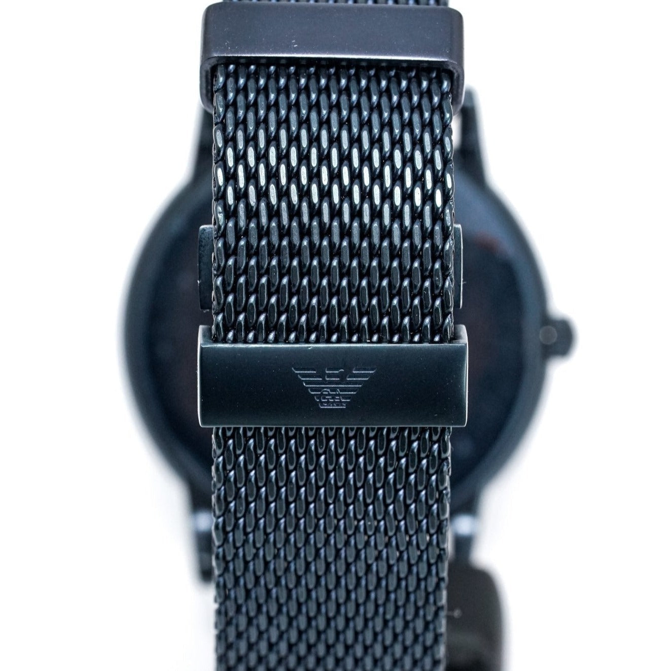 Emporio Armani Ar11025 Men S Luigi Blue Pvd Watch