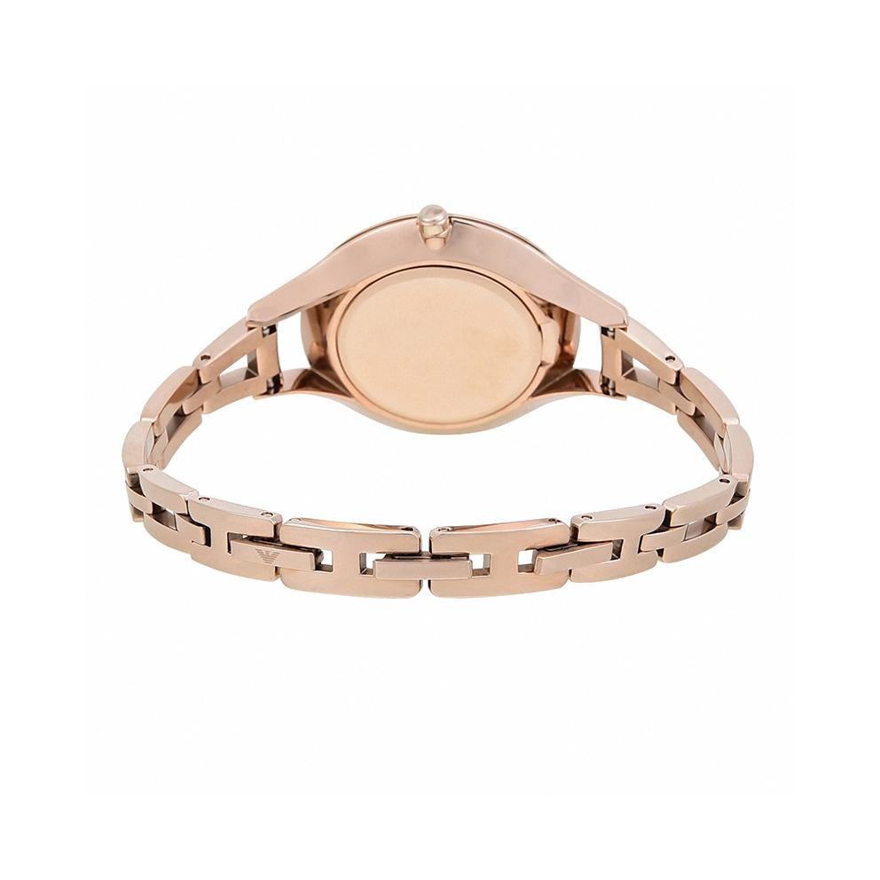 Emporio Armani Ar11055 Ladies Aurora Rose Gold Watch