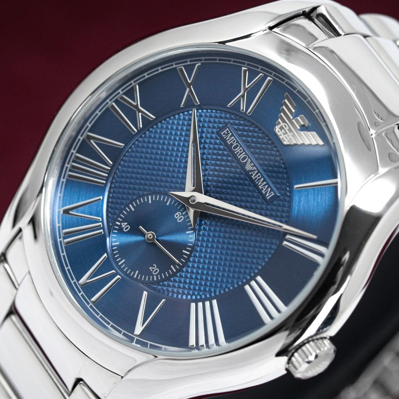 Emporio Armani Ar11085 Men S Valente Blue Watch