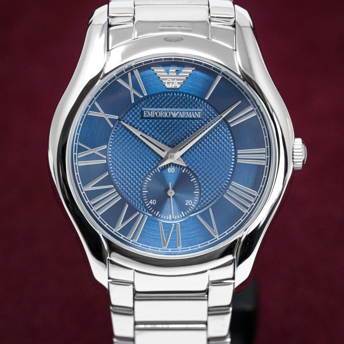 Emporio Armani Ar11085 Men S Valente Blue Watch