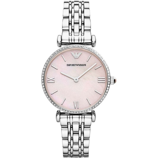 Emporio Armani Ar1779 Ladies Gianni T Bar Rose Gold Watch