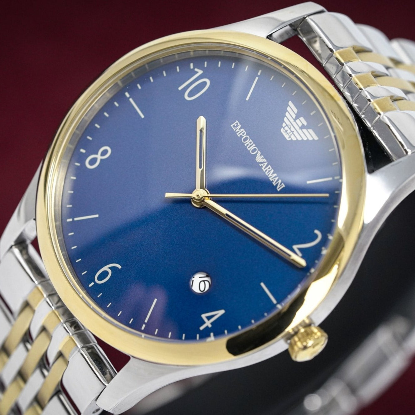 Emporio Armani Ar1868 Men S Two Tone Watch