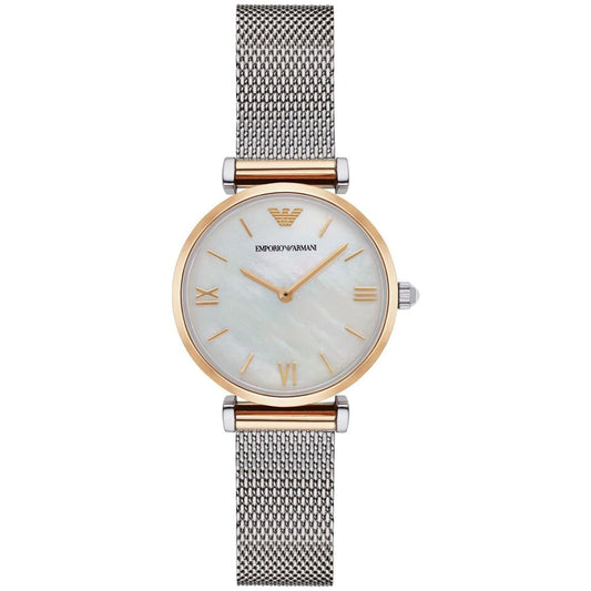 Emporio Armani Ar2068 Ladies Mother Of Pearl Watch