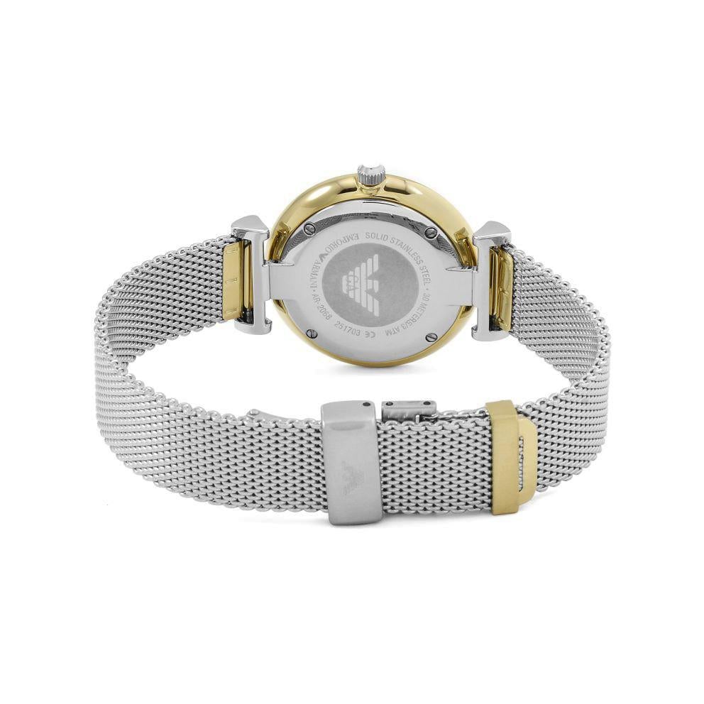 Emporio Armani Ar2068 Ladies Mother Of Pearl Watch