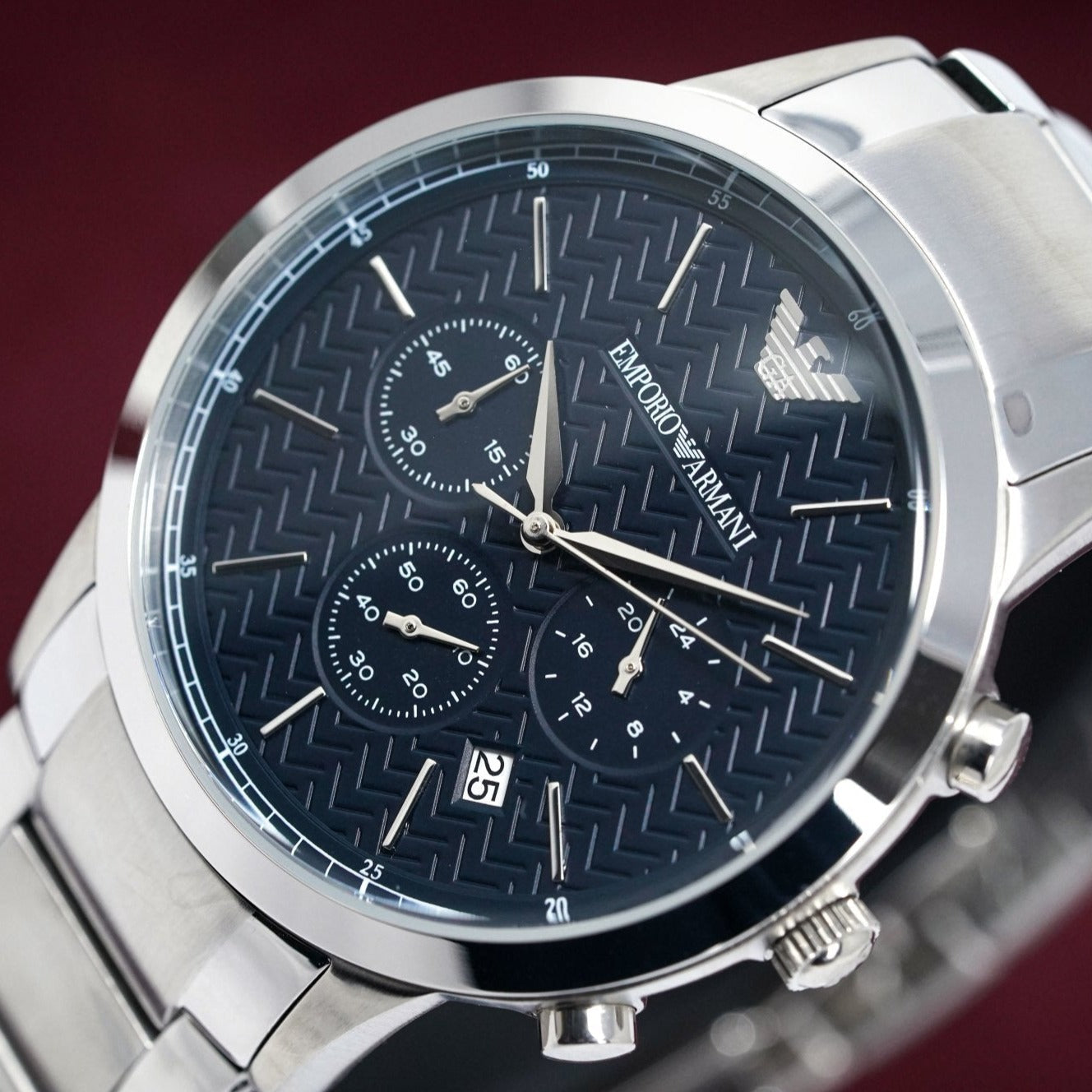 Emporio Armani Ar2486 Men S Renato Blue Watch