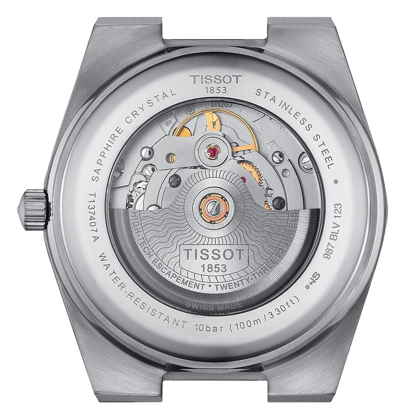 Tissot Prx Powermatic 80 Mens Green Watch T1374071109100