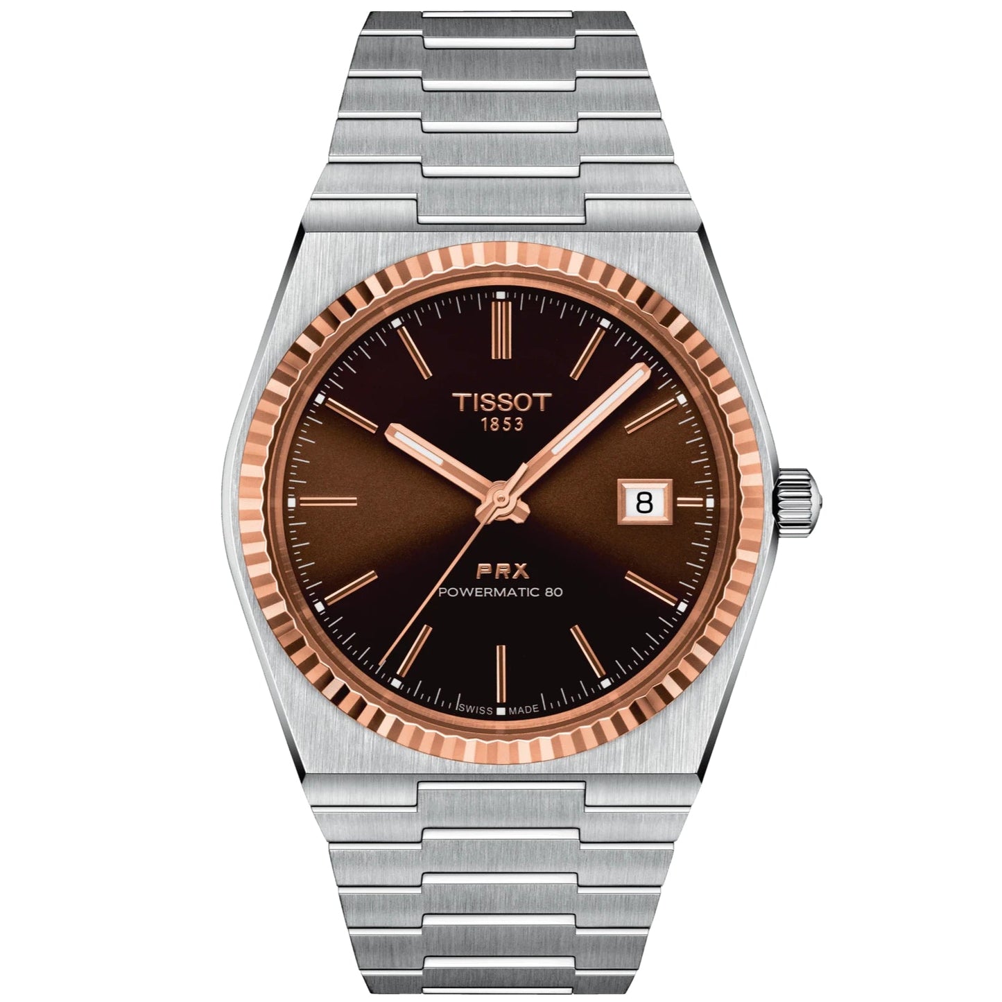 Tissot Prx Powermatic 80 Mens Silver Watch T931 407 41 291 00