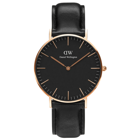 Daniel Wellington Mens Black Classic Sheffield Watch Dw00100127