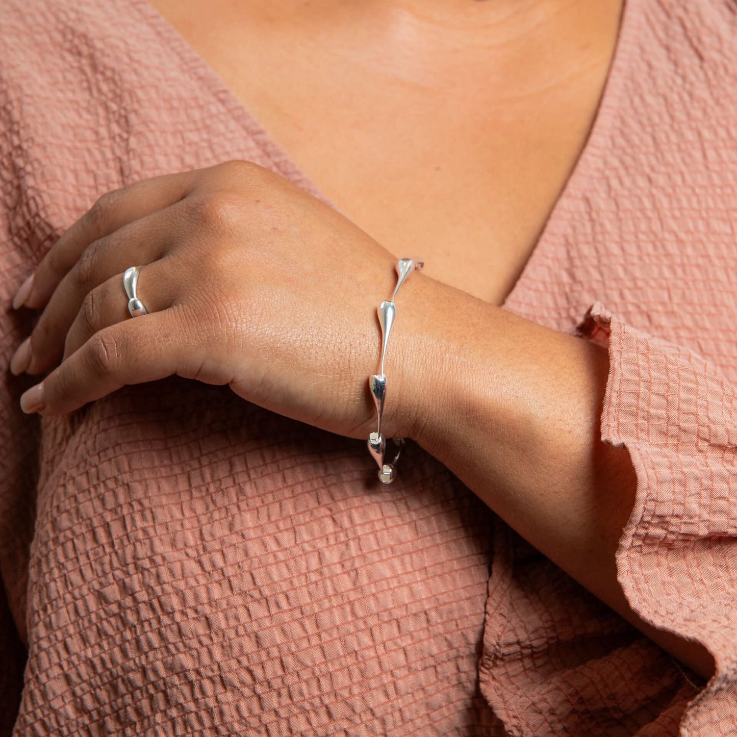 Beginnings Sterling Silver Ring R3892