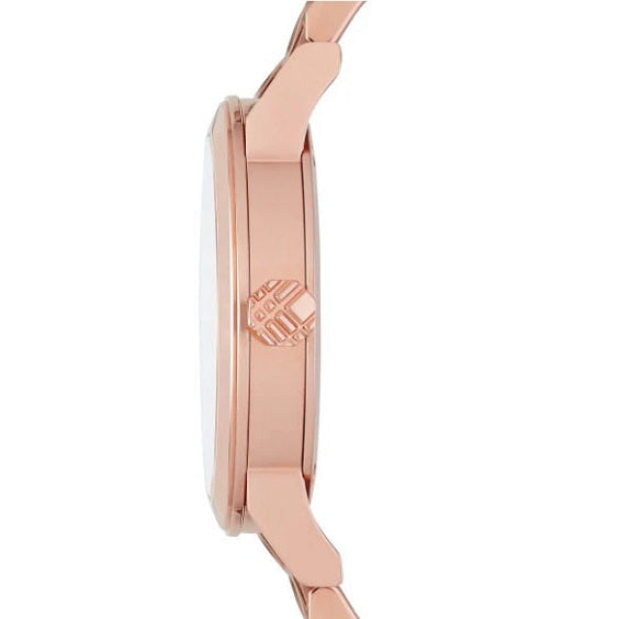 Burberry Women’s Watch Stainless Steel Rose Gold Strap With Rose Gold Dial BU9146 The City