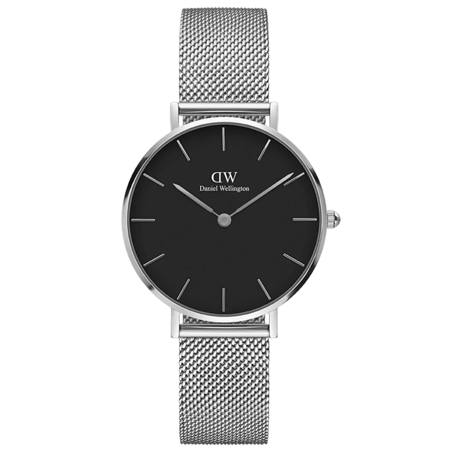 Daniel Wellington Ladies Silver Petite Stirling Watch Dw00100162