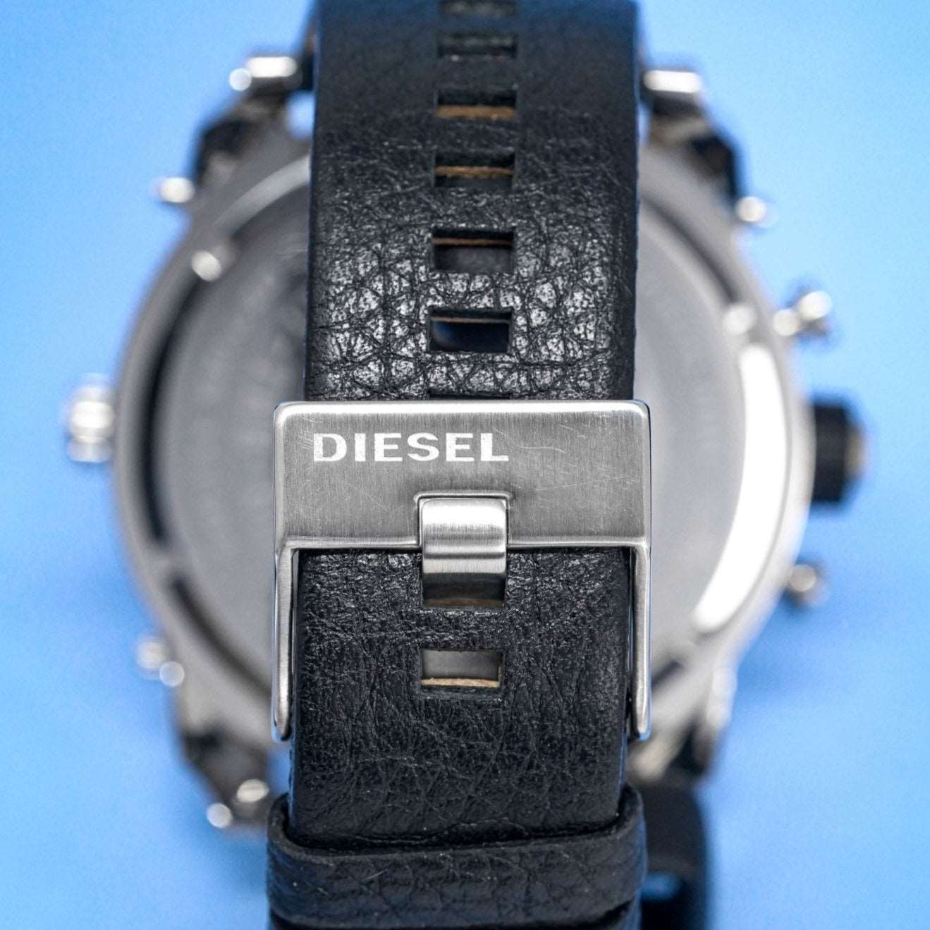 Diesel Dz7125 Men S Chronograph Big Daddy Silver Black Watch