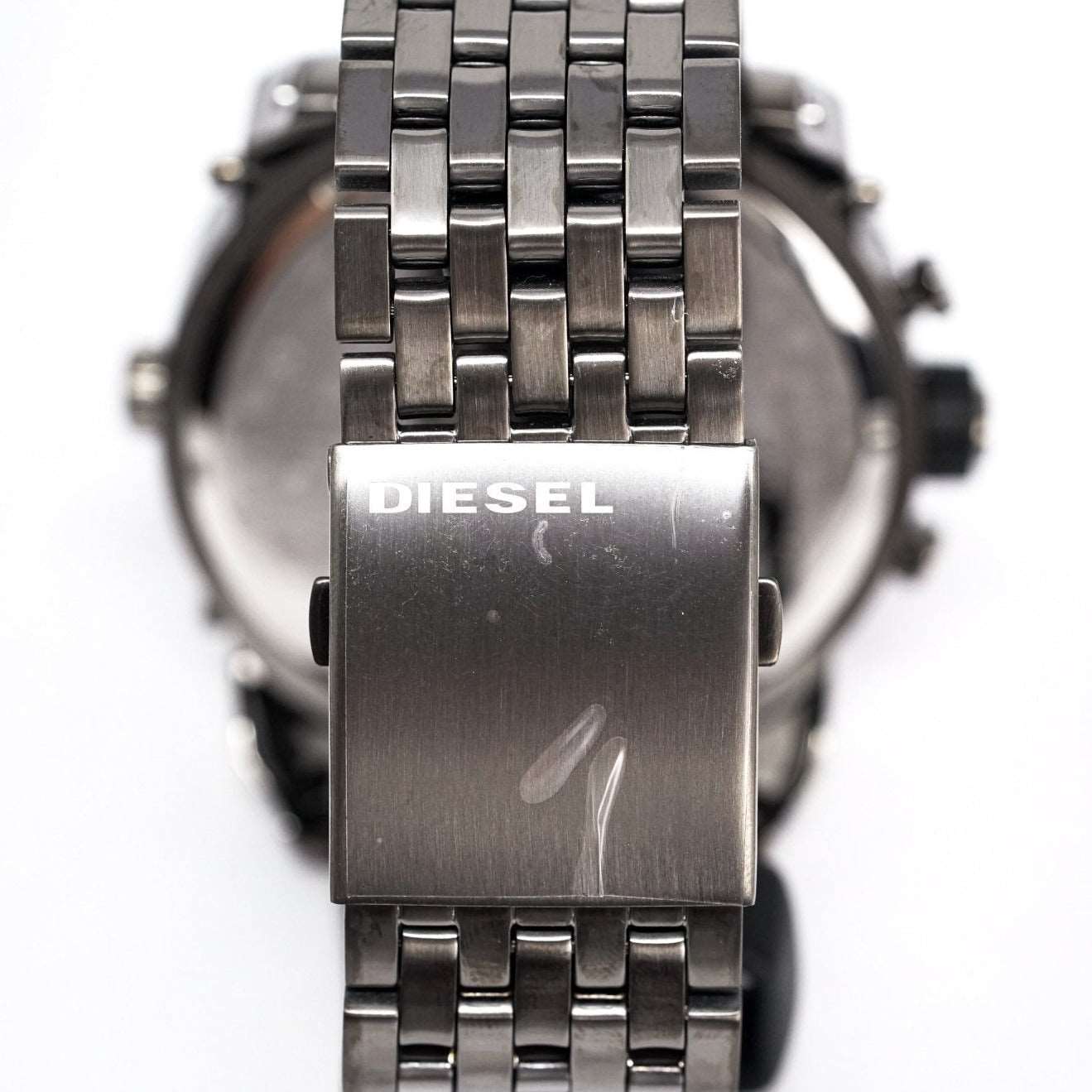 Diesel Dz7247 Men S Chronograph Big Daddy Gun Metal Watch