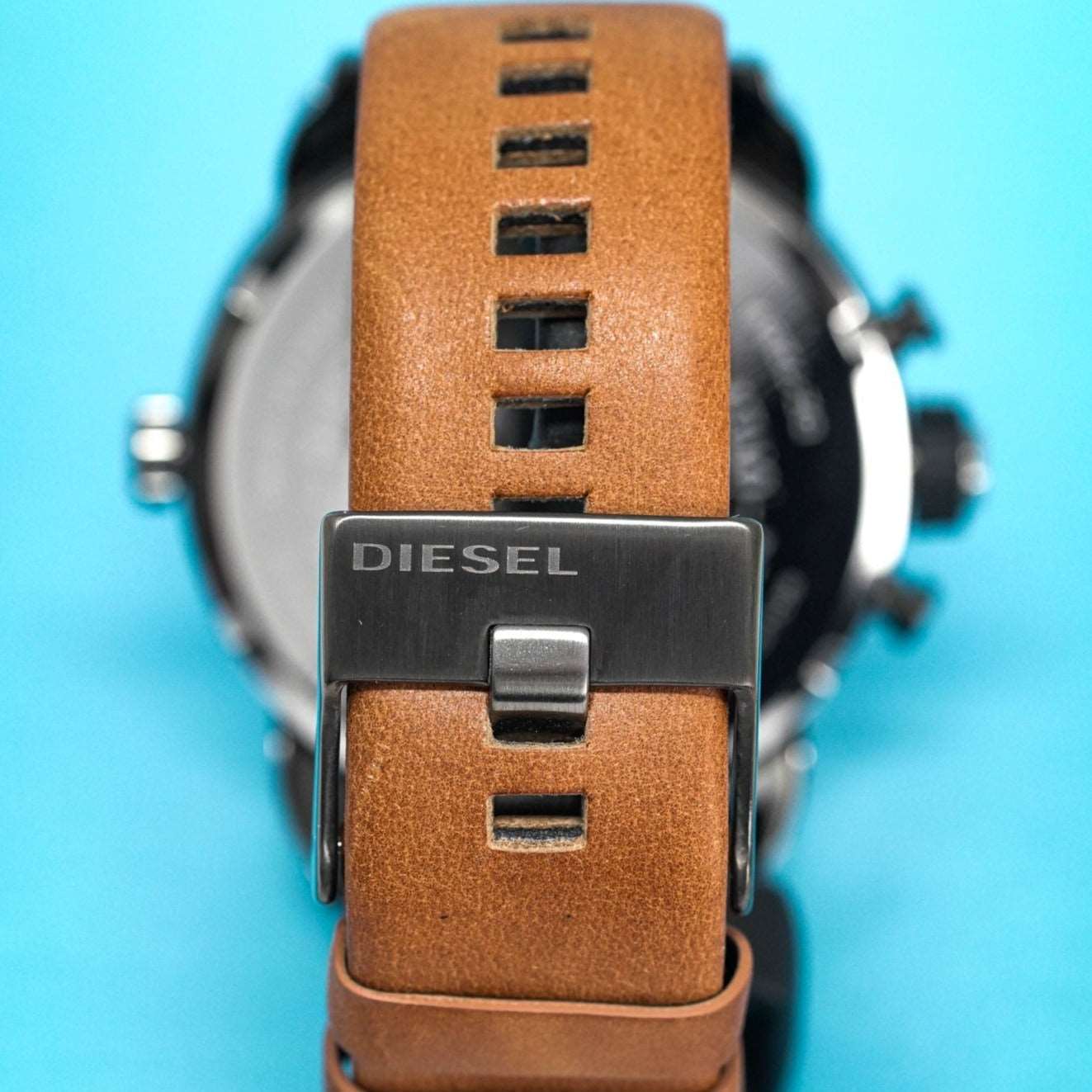 Diesel Dz7269 Men S Chronograph Little Daddy White Brown Watch