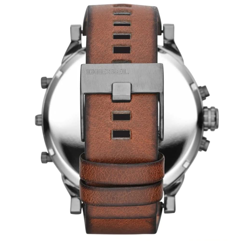 Diesel Dz7332 Men S Mr Daddy 2 0 Black Chronograph Watch
