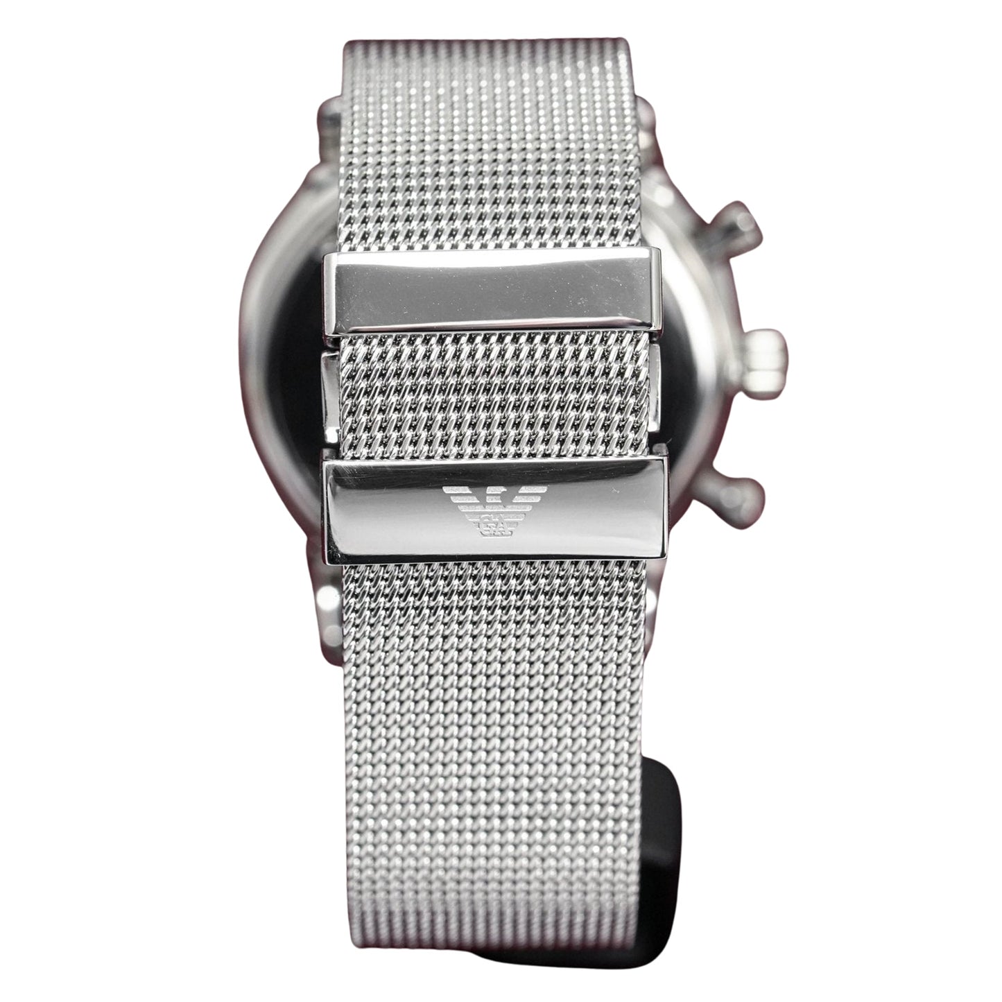 Emporio Armani Ar0390 Men S Chronograph Steel Watch
