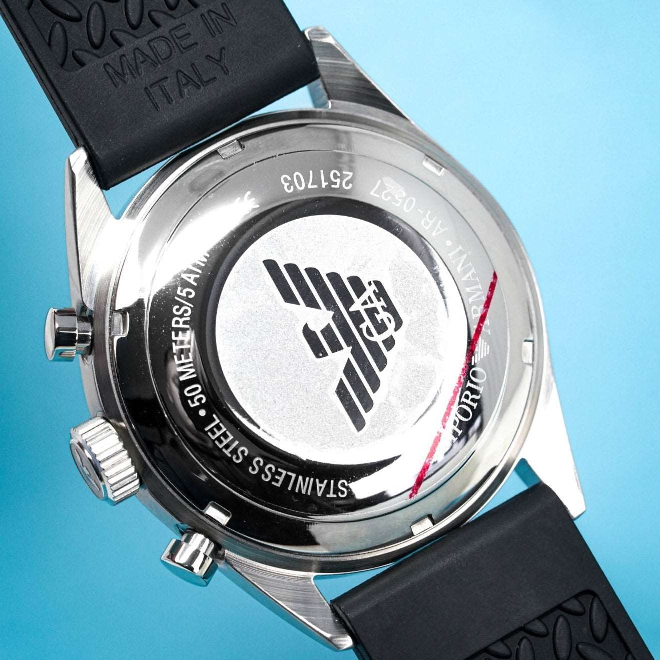 Emporio Armani Ar0527 Men S Sportivo Chronograph Watch