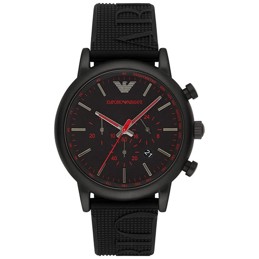 Emporio Armani Ar11024 Men S Luigi Black Chronograph Watch