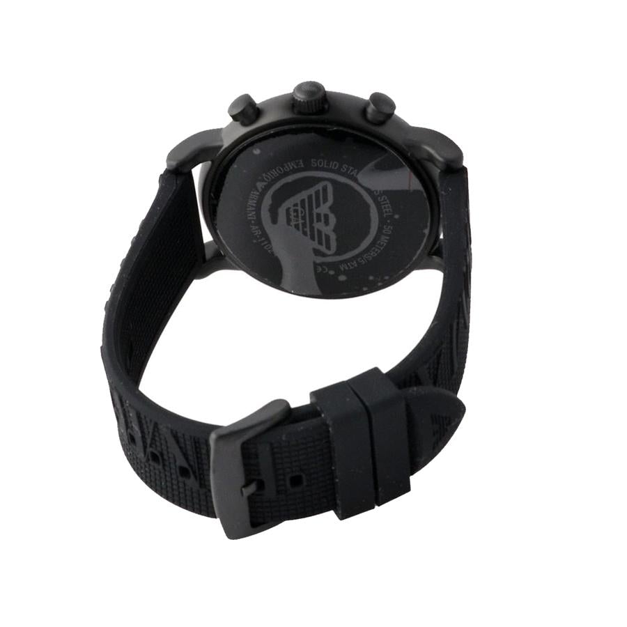 Emporio Armani Ar11024 Men S Luigi Black Chronograph Watch