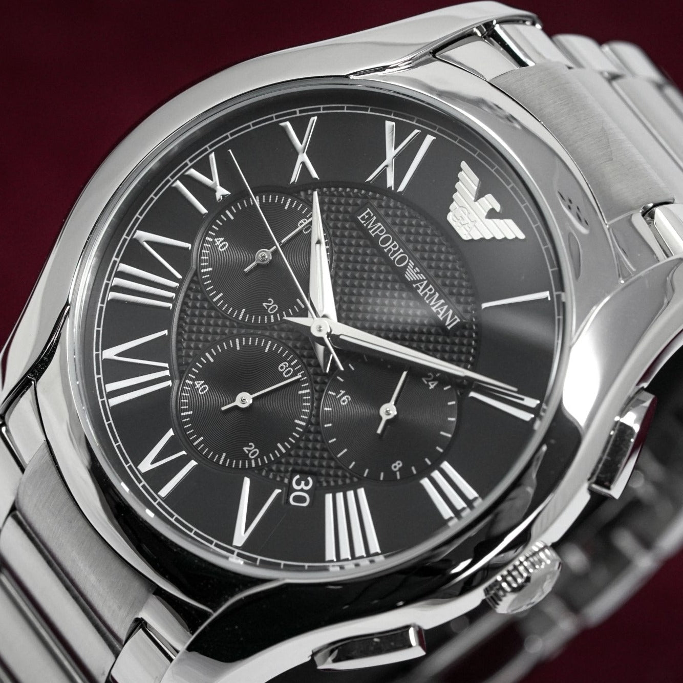 Emporio Armani Ar11083 Men S Chronograph Black Watch