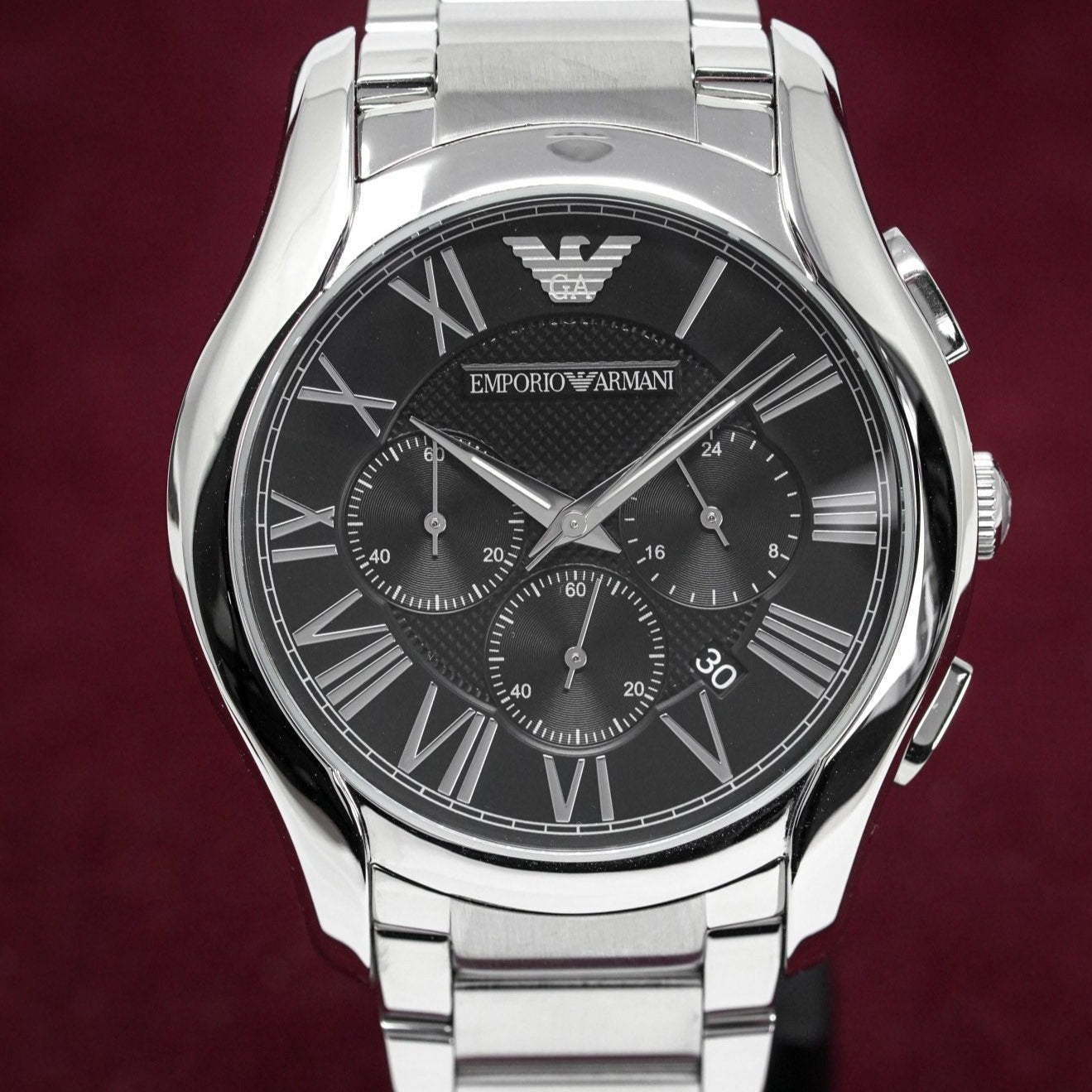 Emporio Armani Ar11083 Men S Chronograph Black Watch
