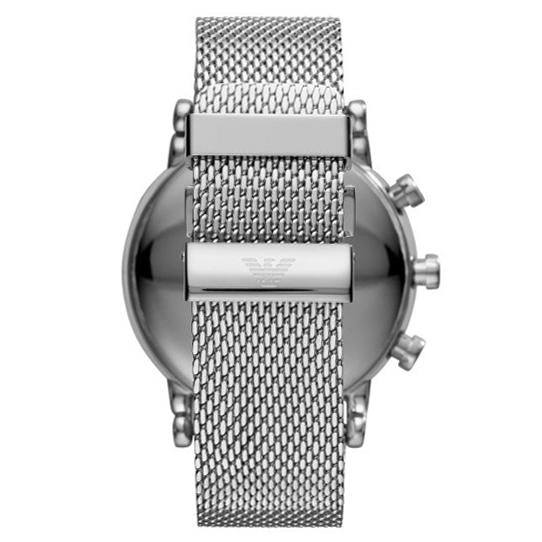 Emporio Armani Ar11104 Men S Aviator Silver Watch
