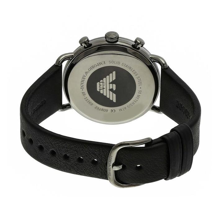 Emporio Armani Ar11168 Men S Aviator Black Watch